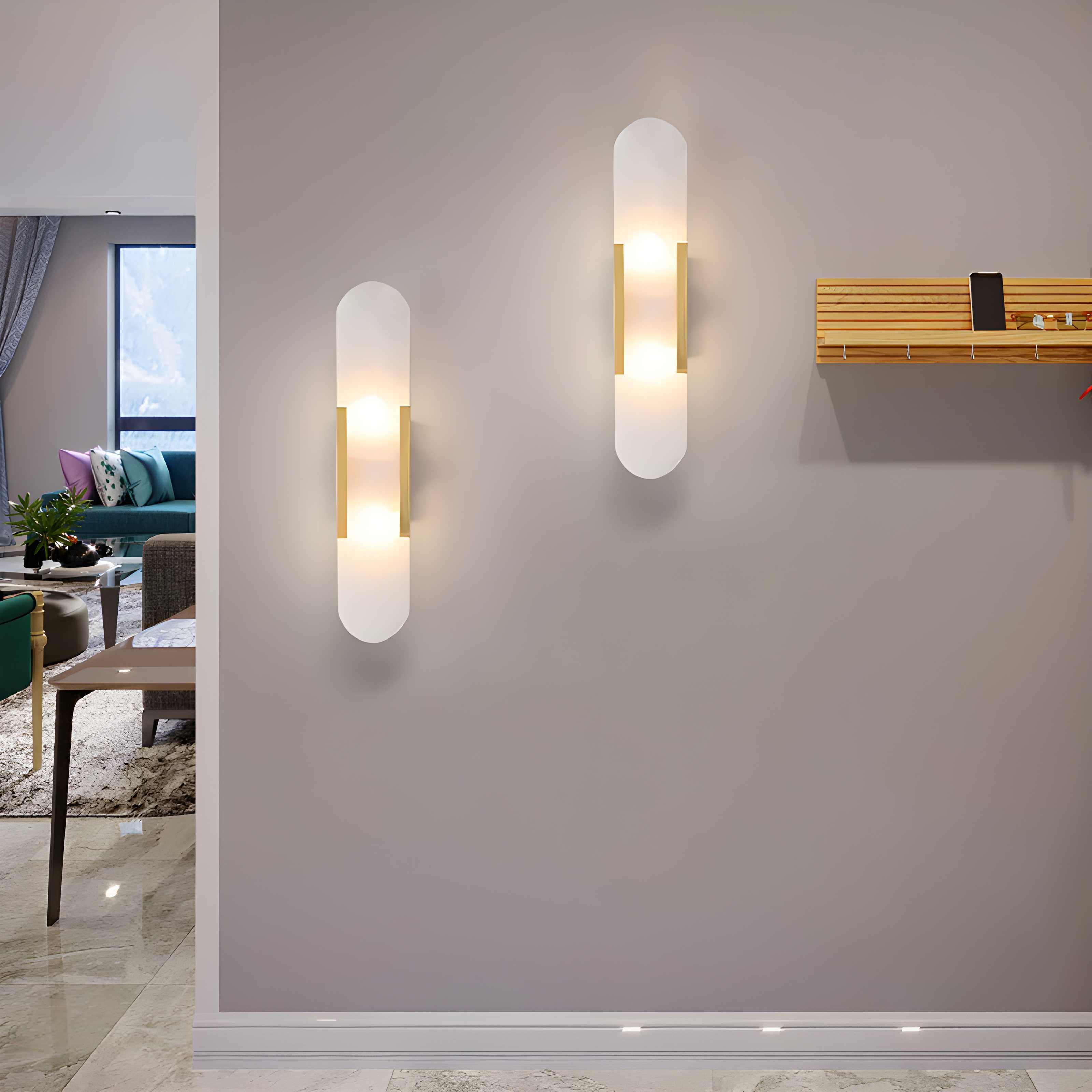 Nordic Alabaster Natural Wall Light