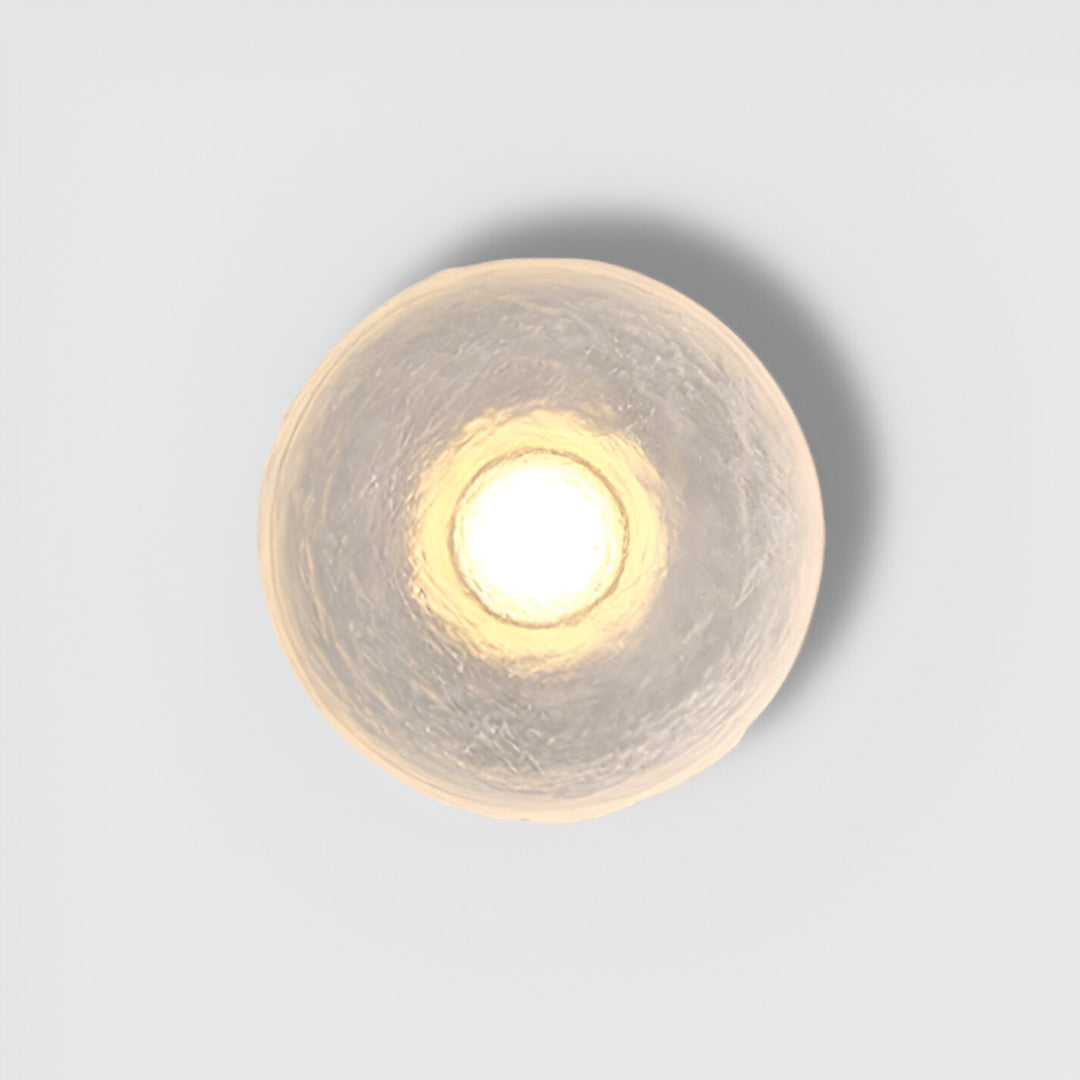 Seren Nordic Resin Round Wall Lamp