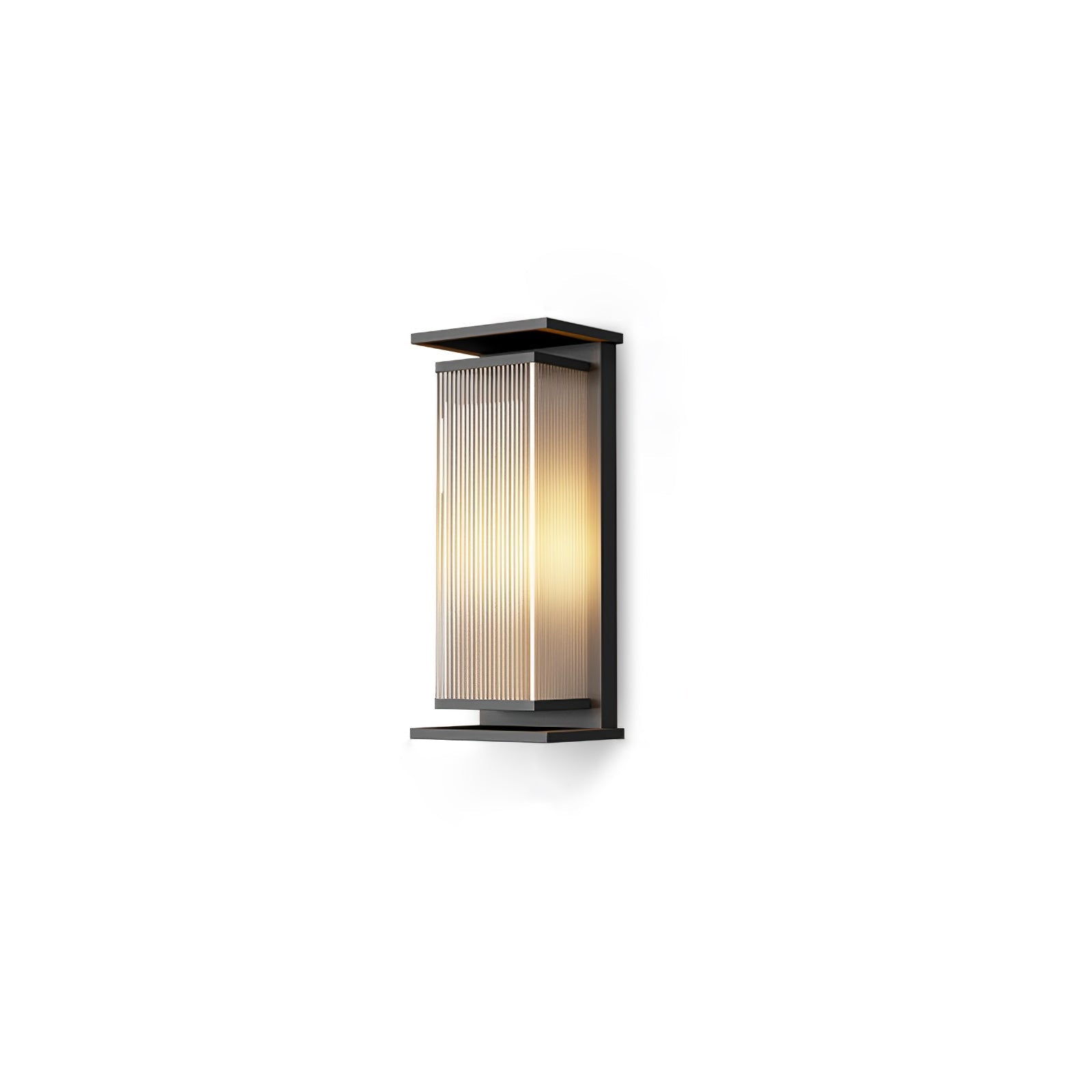 Rectangular Box Outdoor Wall Light