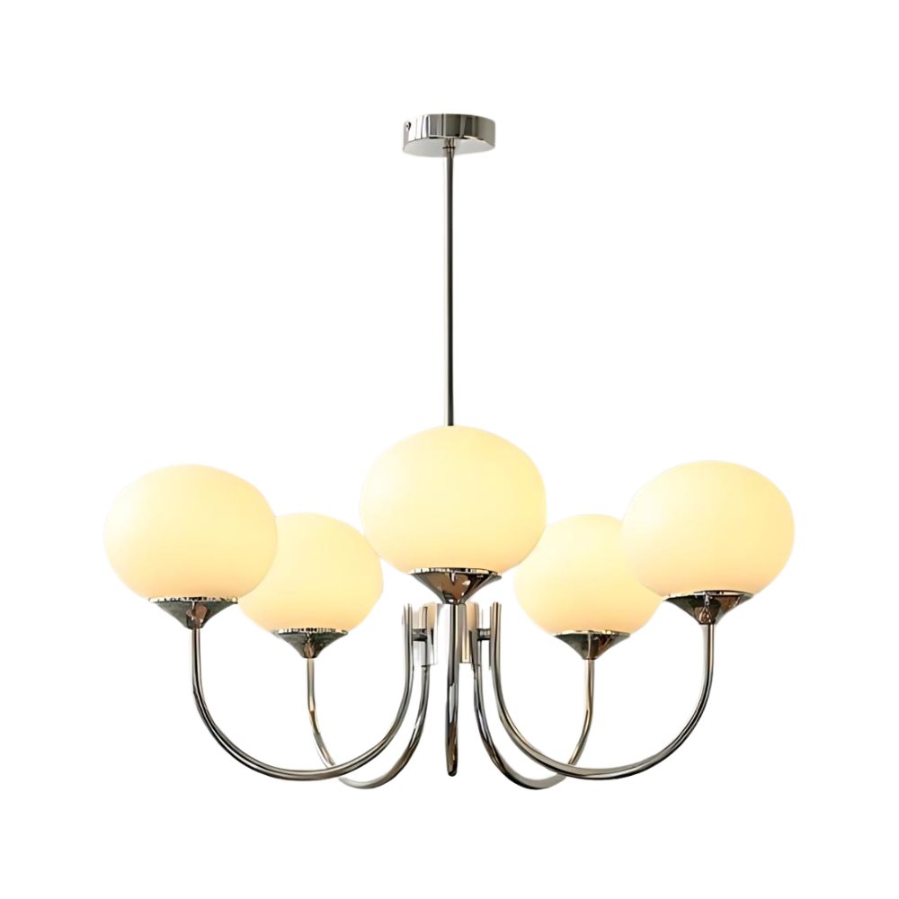 Marshmallow Modern Glass Chandelier