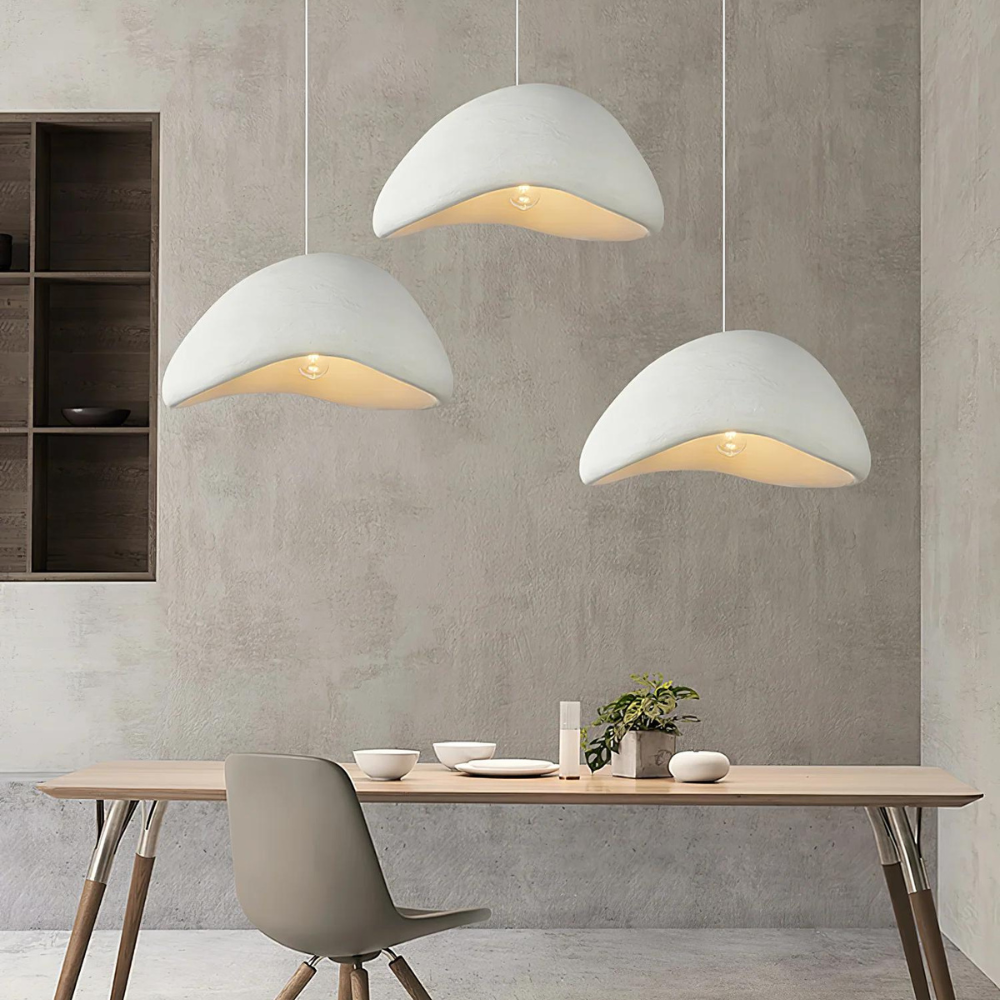 Wabi Sabi Cloud Burst Japandi Pendant Light