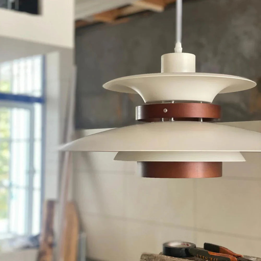 Aurora of Stillness Nordic Iron Pendant Light