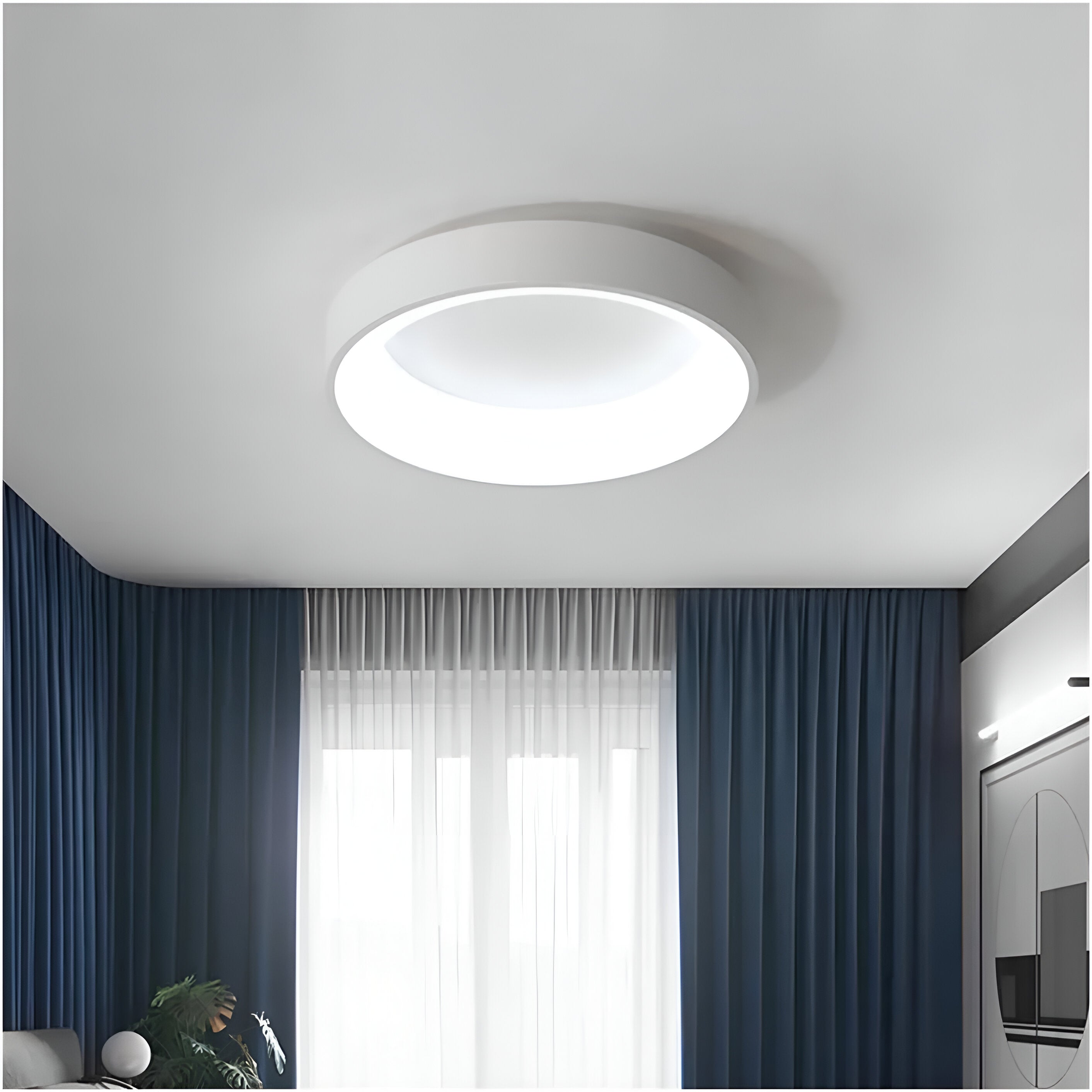 Nordic Modern Ring Shaped LED Ceiling Light