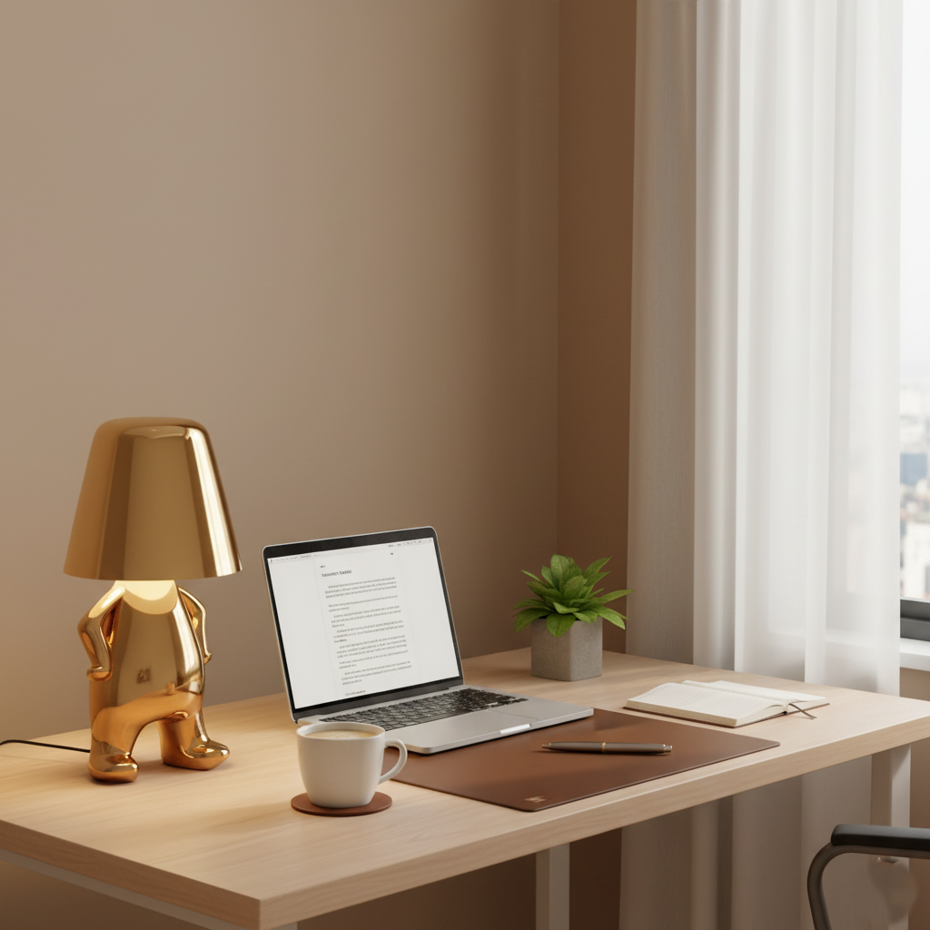 Stylish Rechargeable LED Aluminum Table Lamp
