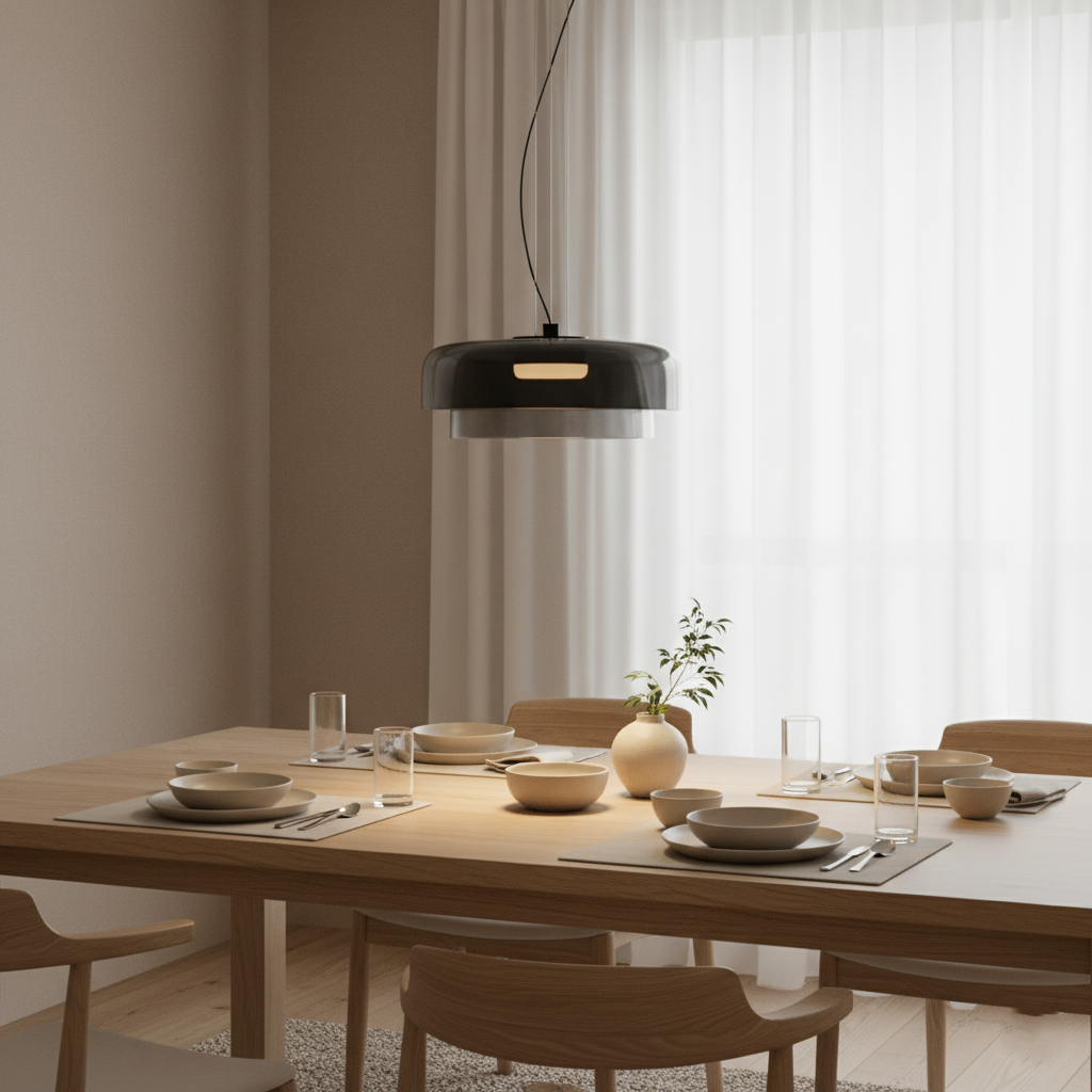 Nordic Celestial Glass Pendant Light