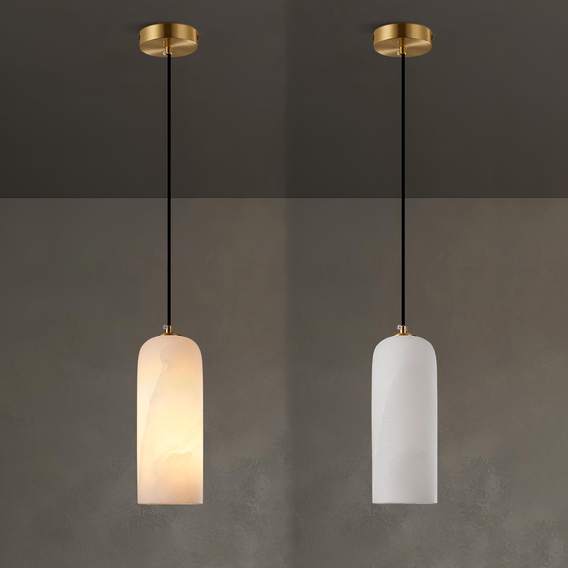 Nordic Modern Alabaster Monty Pendant Light