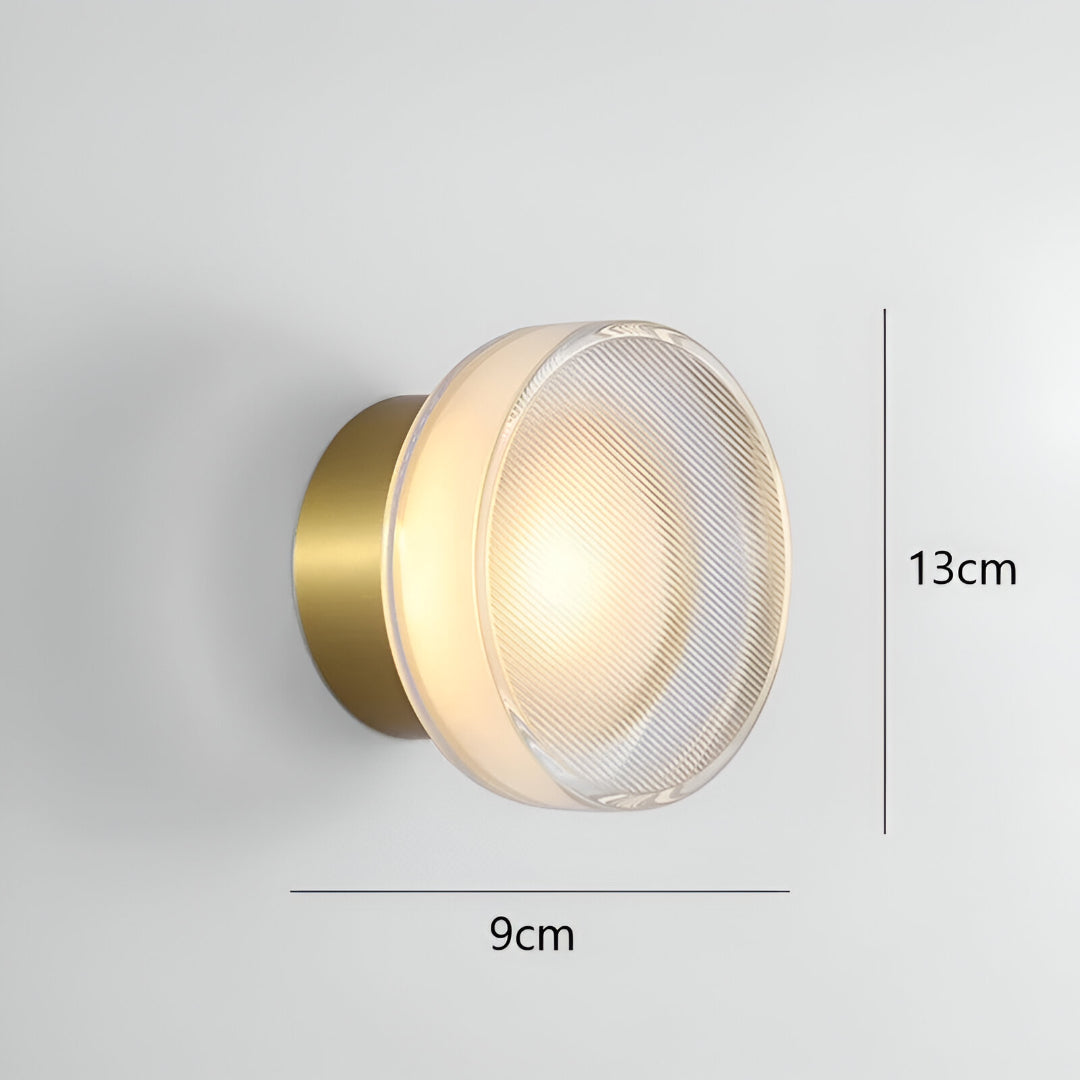 Aurel Nordic Frosted Acrylic Wall Lamp