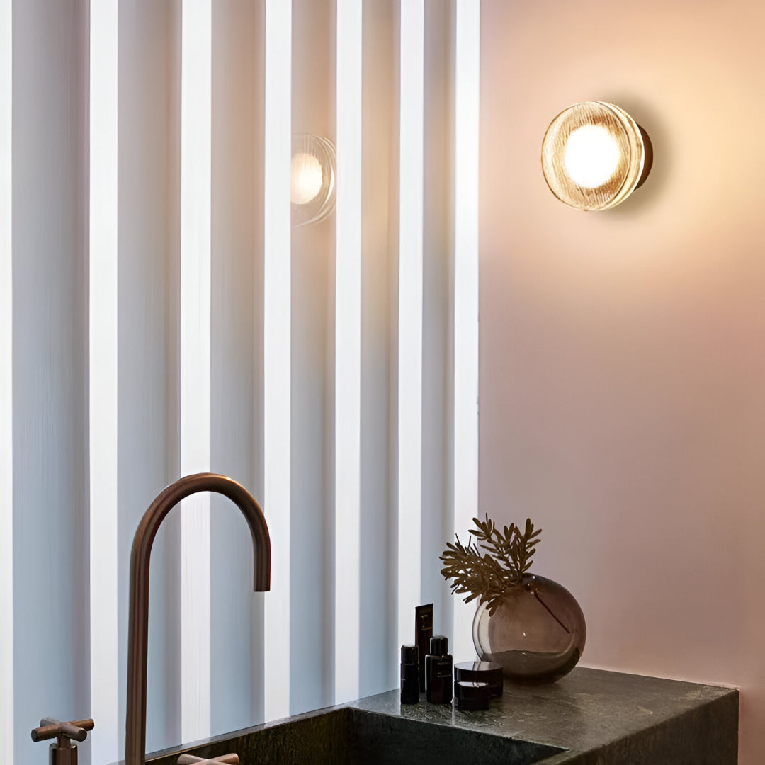 Aurel Nordic Frosted Acrylic Wall Lamp