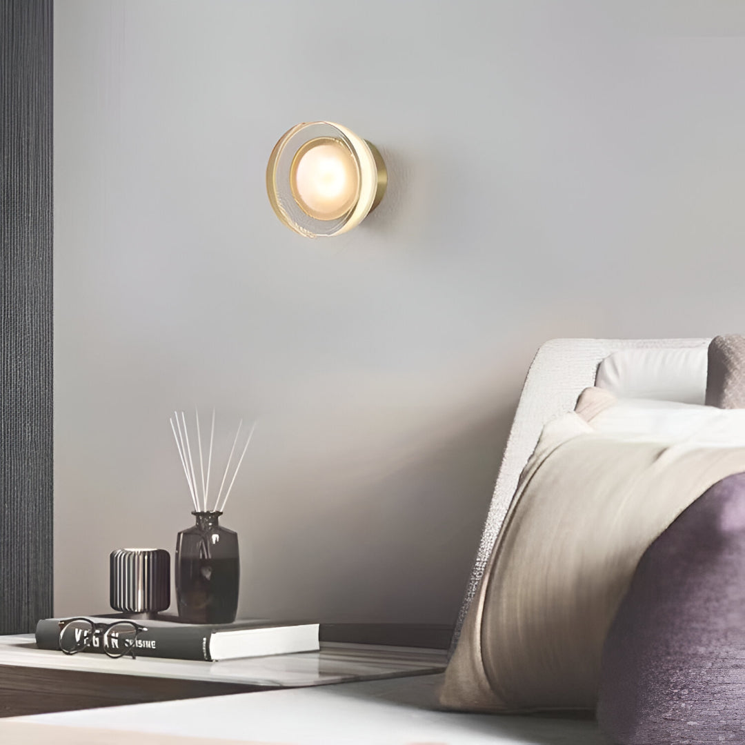 Aurel Nordic Frosted Acrylic Wall Lamp