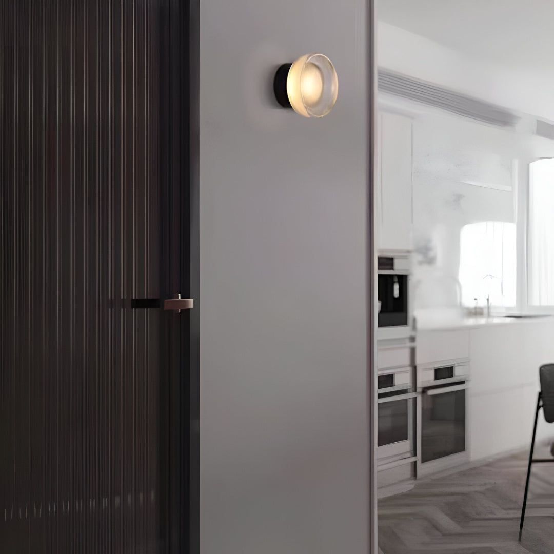 Aurel Nordic Frosted Acrylic Wall Lamp