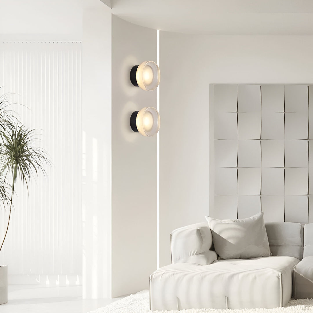 Aurel Nordic Frosted Acrylic Wall Lamp