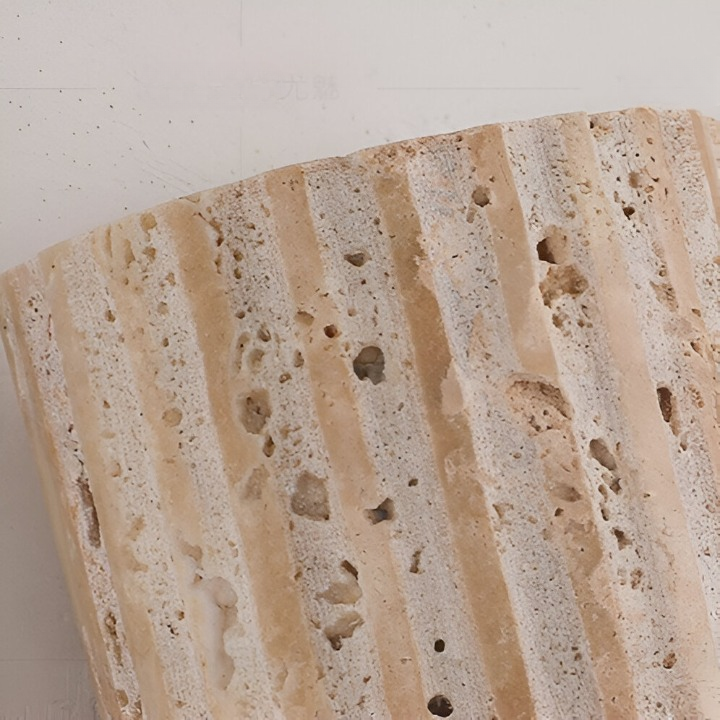 Solaro Travertine Garden Outdoor Wall Light
