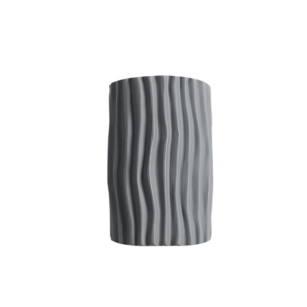 Clarity Curve Japandi Resin Wall Light