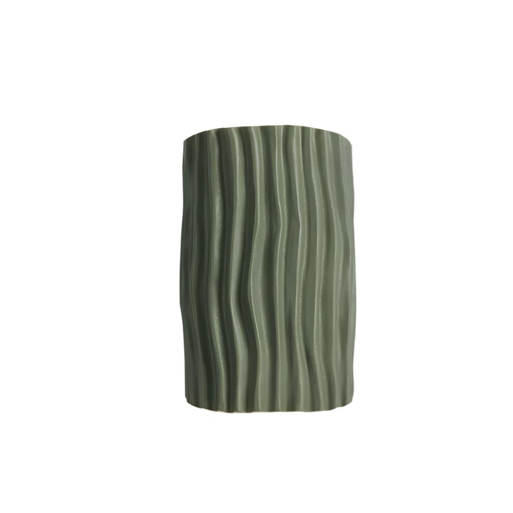 Clarity Curve Japandi Resin Wall Light