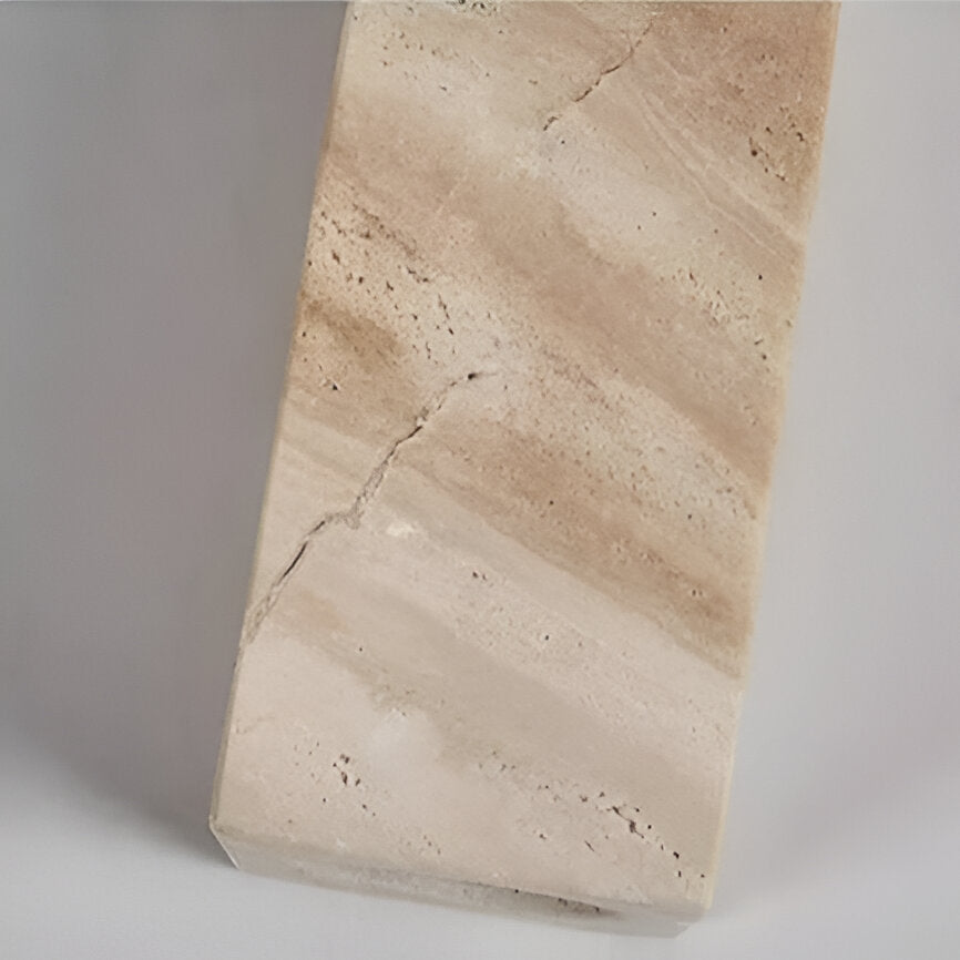 Orin Retro Travertine Flush Mount Ceiling Light