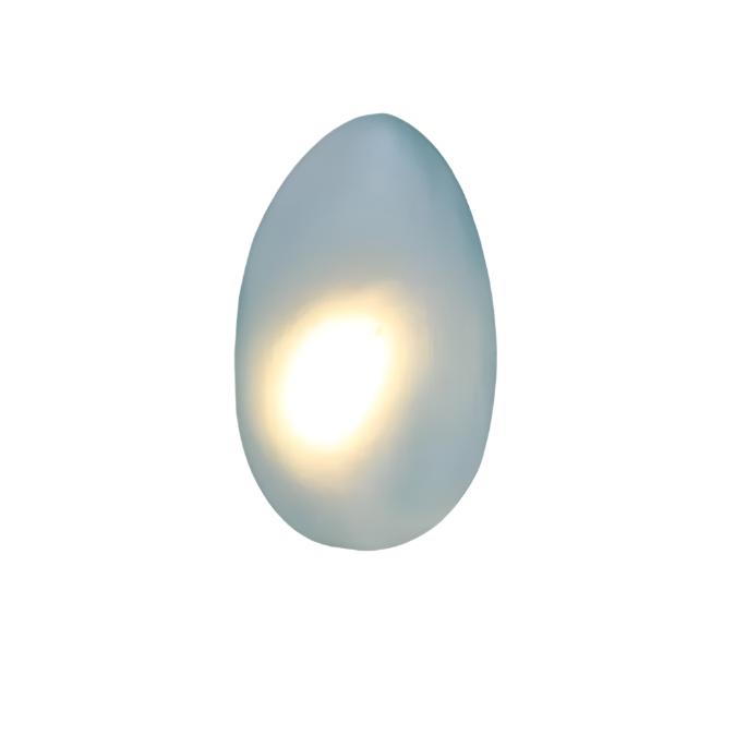 Stained Cobblestone Shape Glass Wall Light