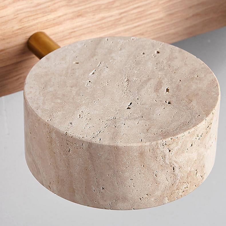 Travertine LED Mirror Wall Light