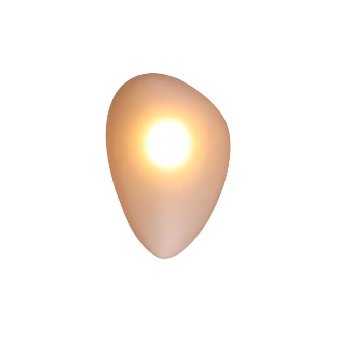 Stained Cobblestone Shape Glass Wall Light