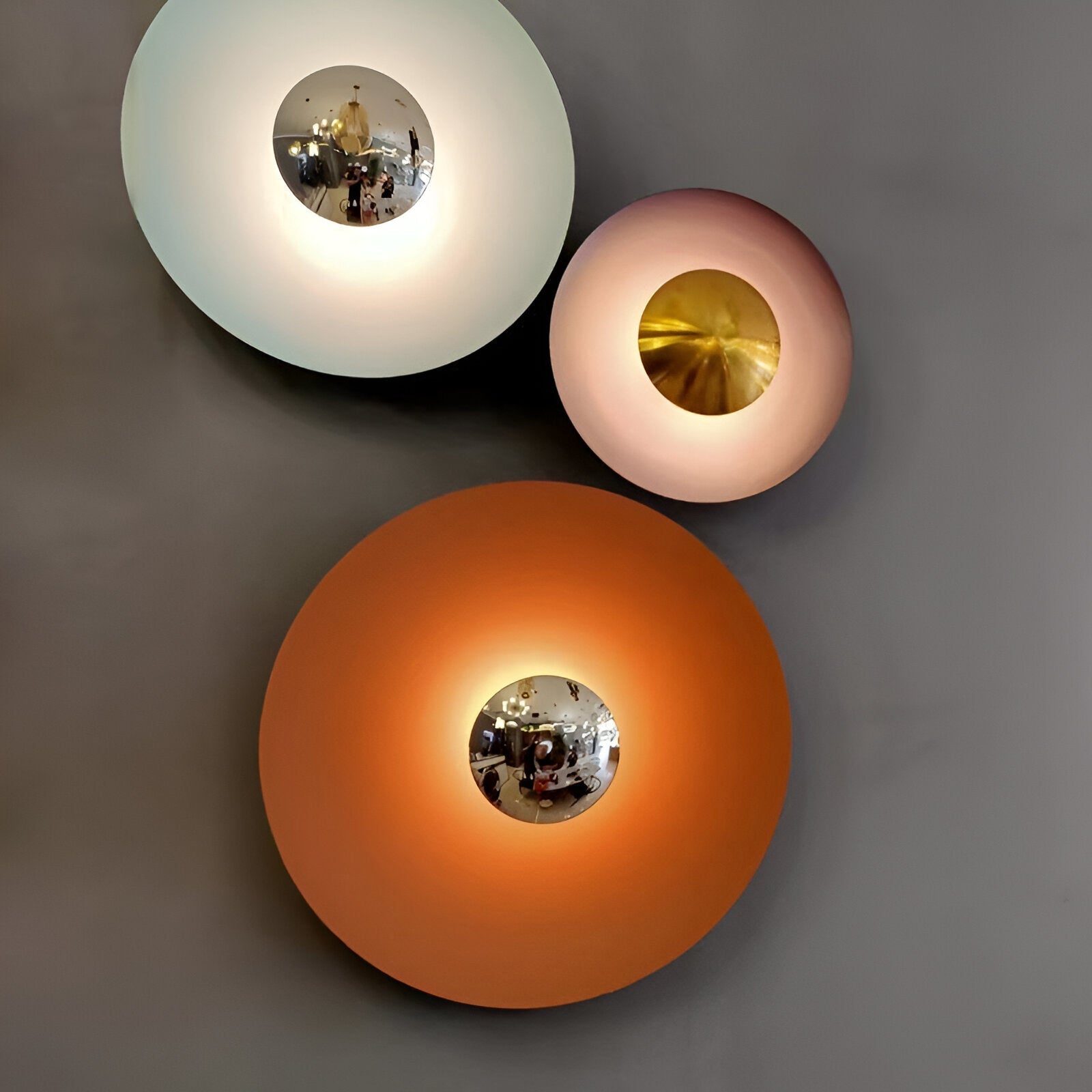 AMBER ECLIPSE WALL LAMP