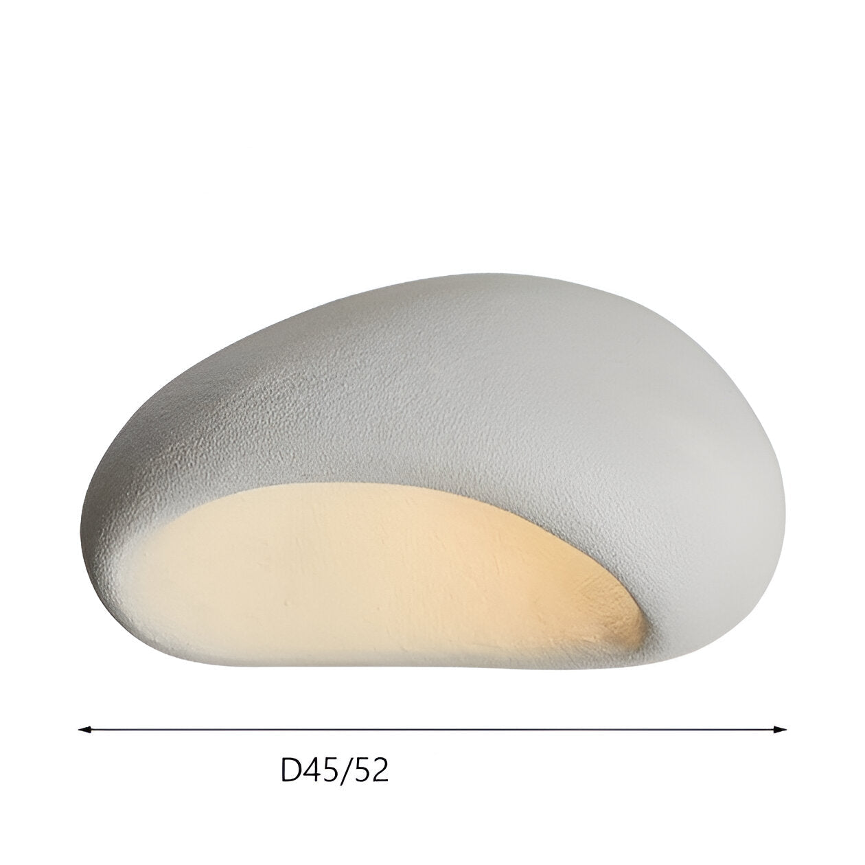 Nordic Minimalist Wabi Sabi Style LED Ceiling Light