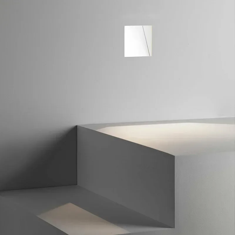 Nordic Frameless Stairs LED Sensor Metal Wall Light