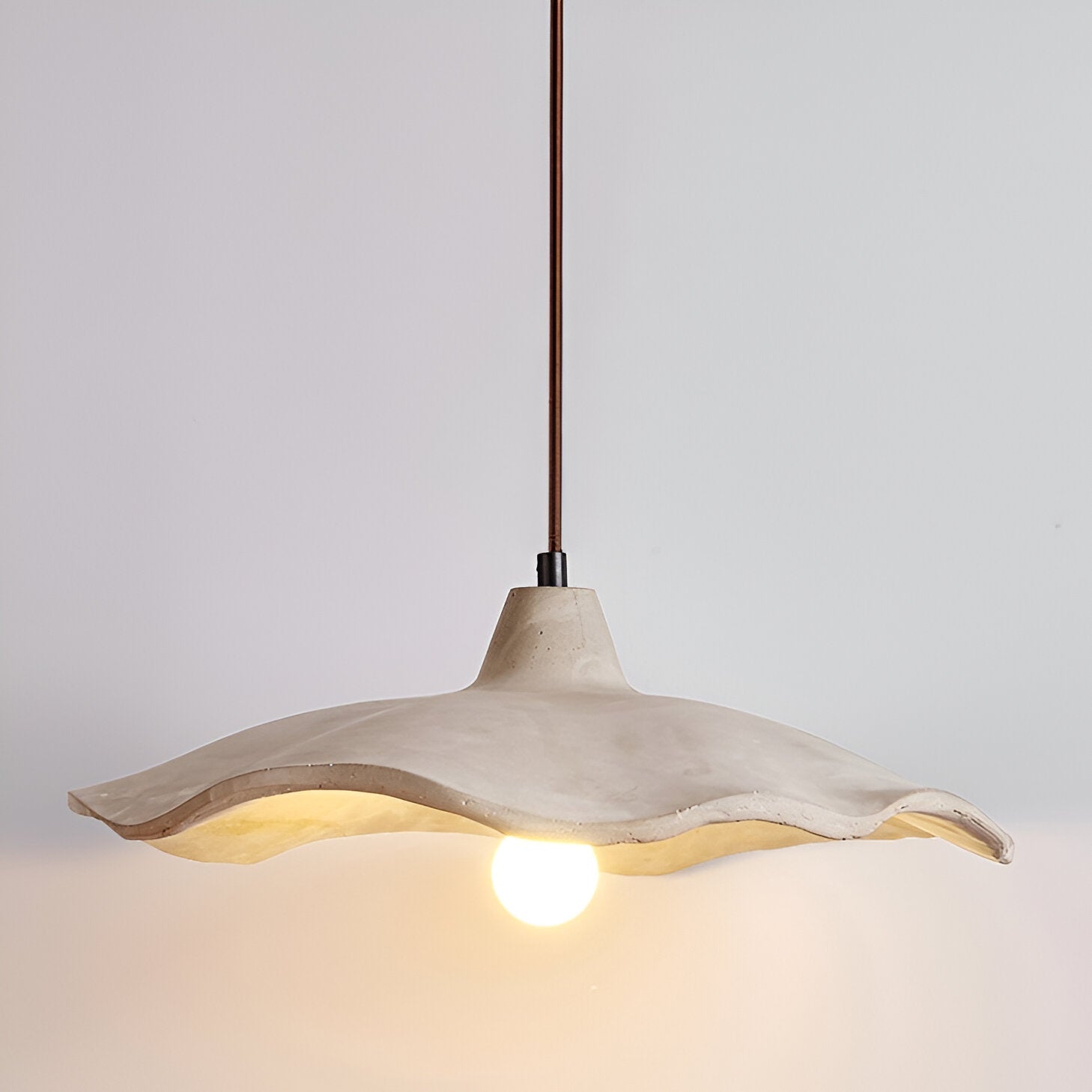 DRAPED CEMENT PENDANT