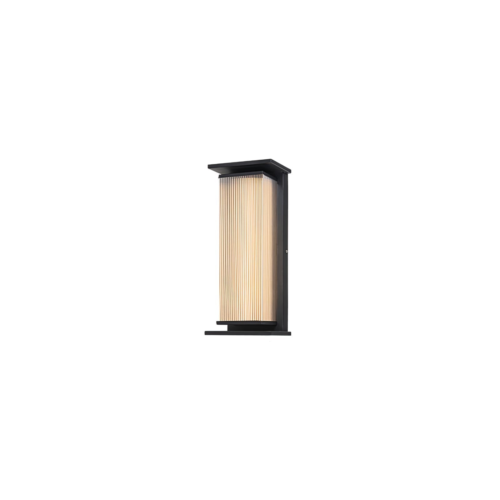 FROSTED BOX OUTDOOR LAMP