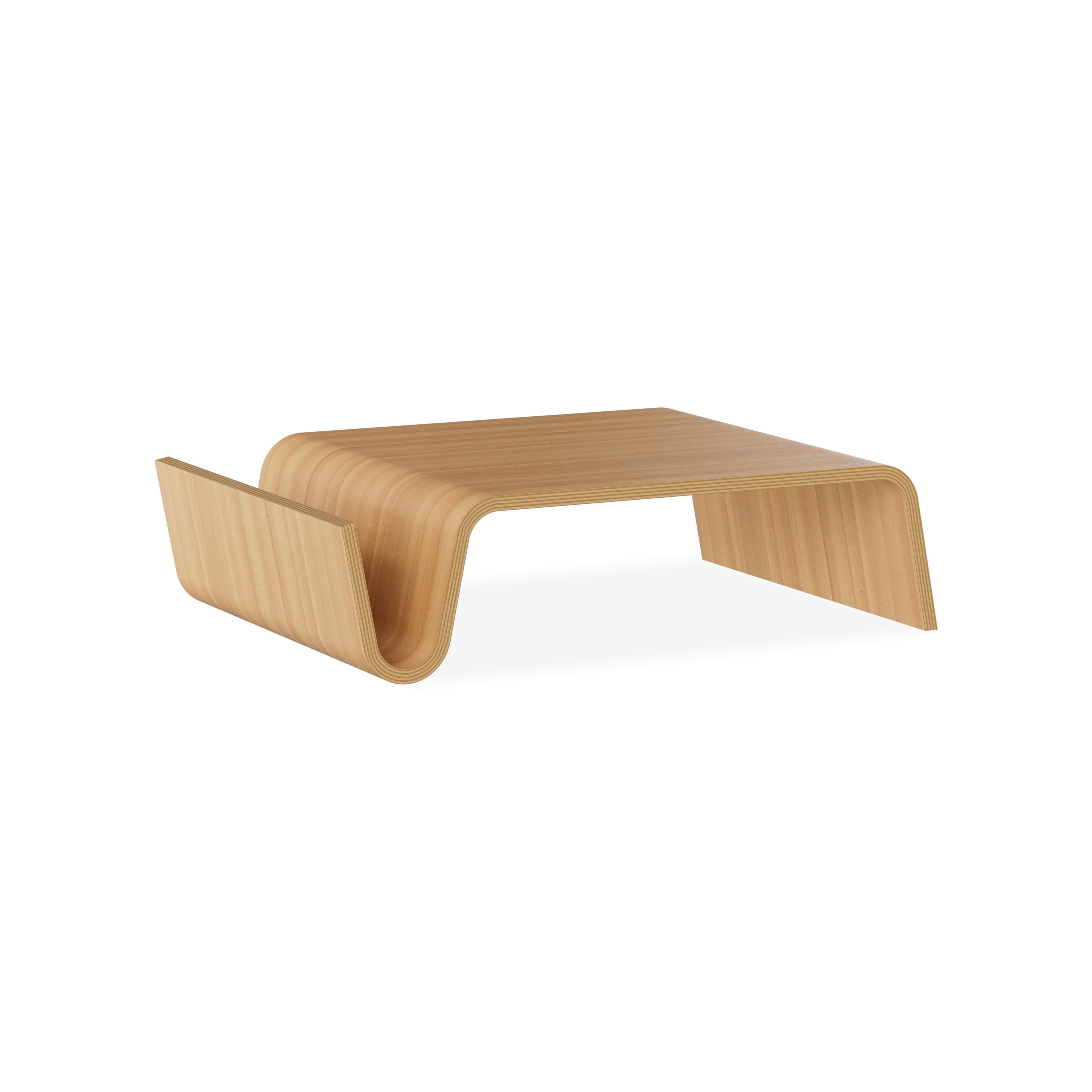 LIGHT OAK COFFEE TABLE