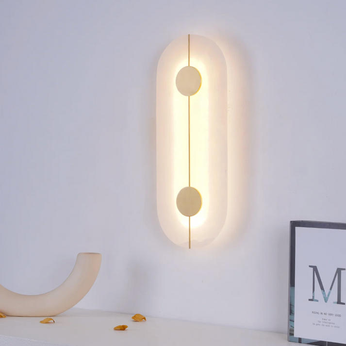 MARBLE ECLIPSE WALL LAMP