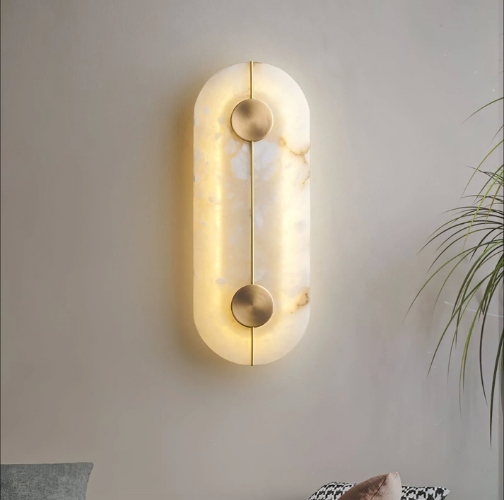 MARBLE ECLIPSE WALL LAMP