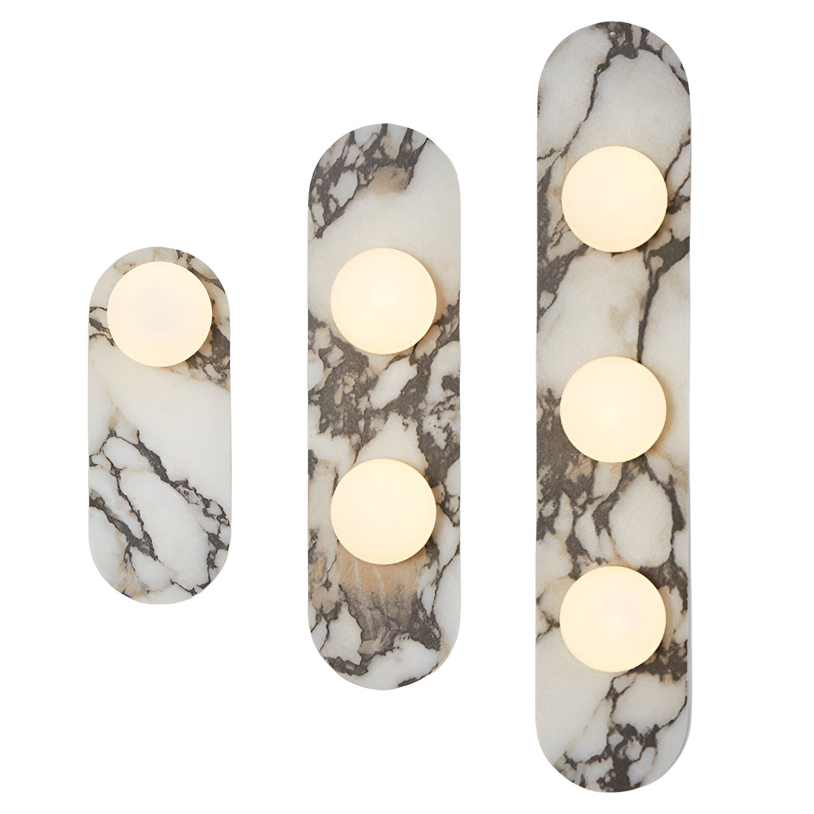 MARBLE PILL WALL LAMP