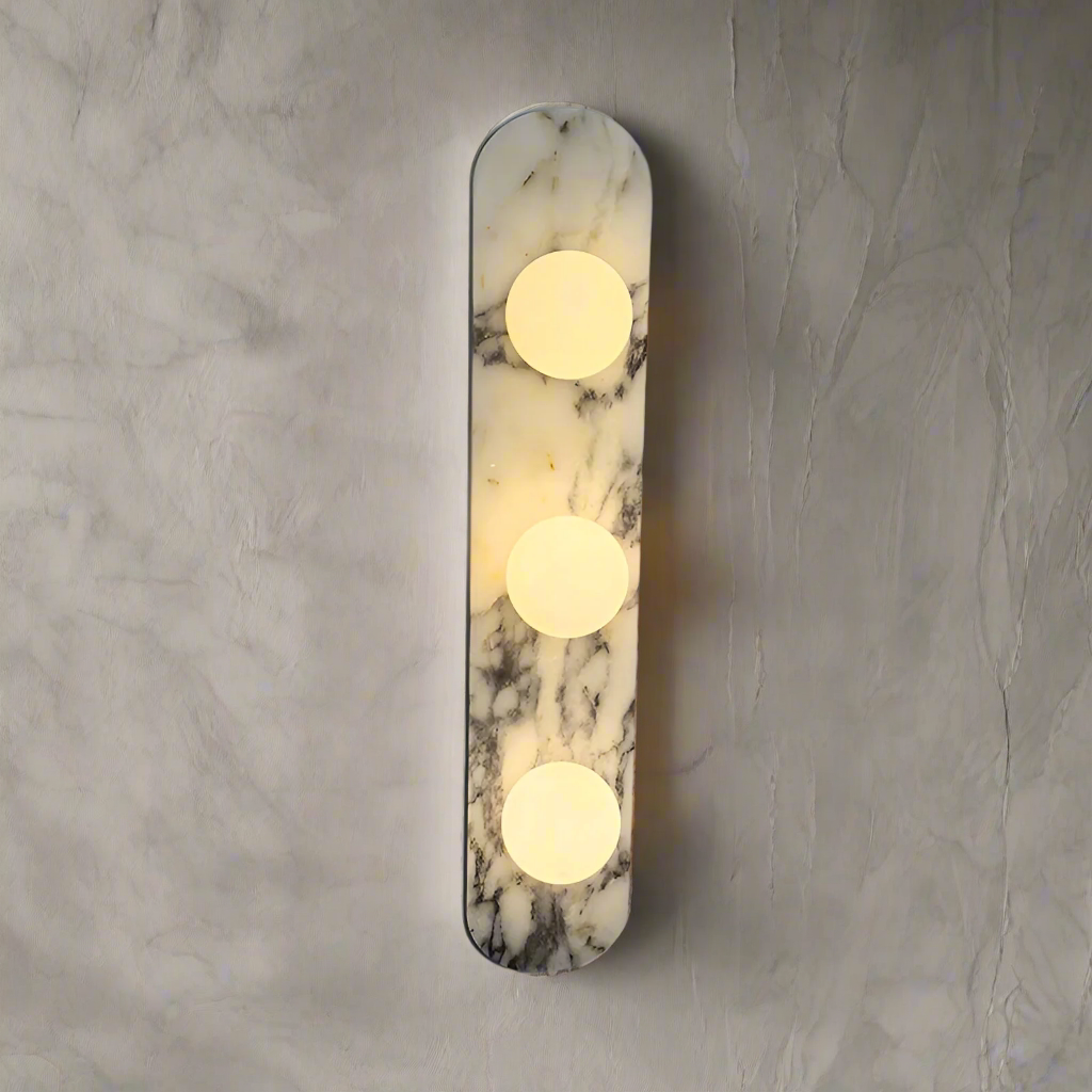 MARBLE PILL WALL LAMP
