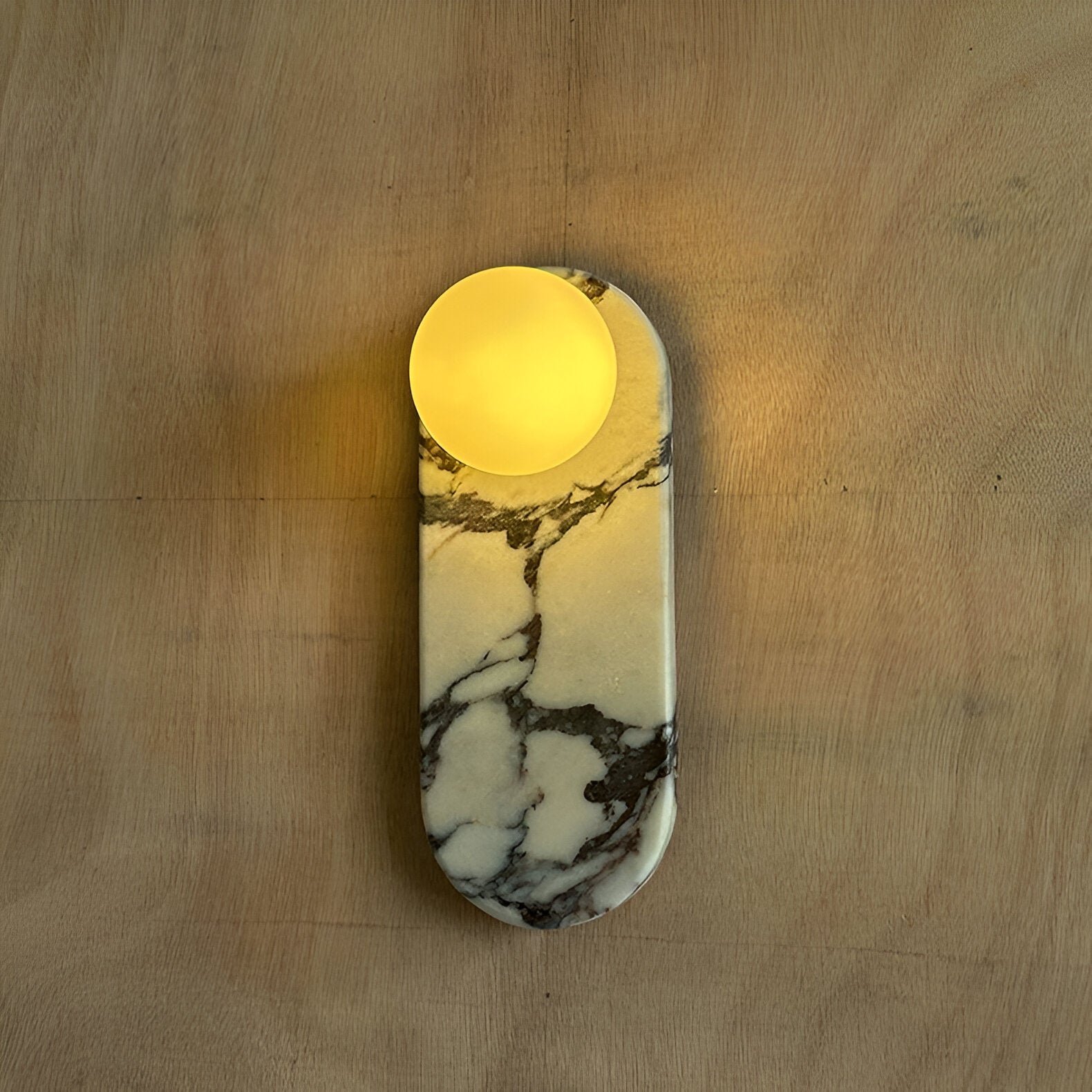 MARBLE PILL WALL LAMP