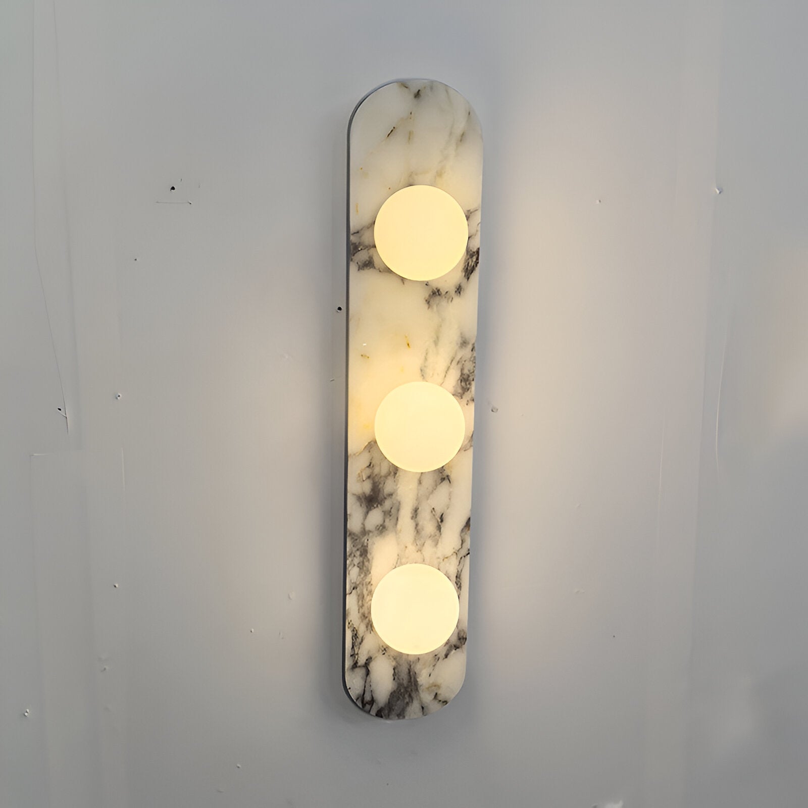 MARBLE PILL WALL LAMP