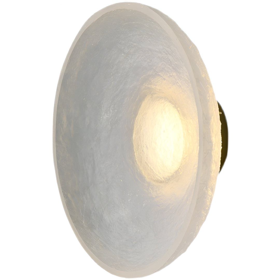 Seren Nordic Resin Round Wall Lamp