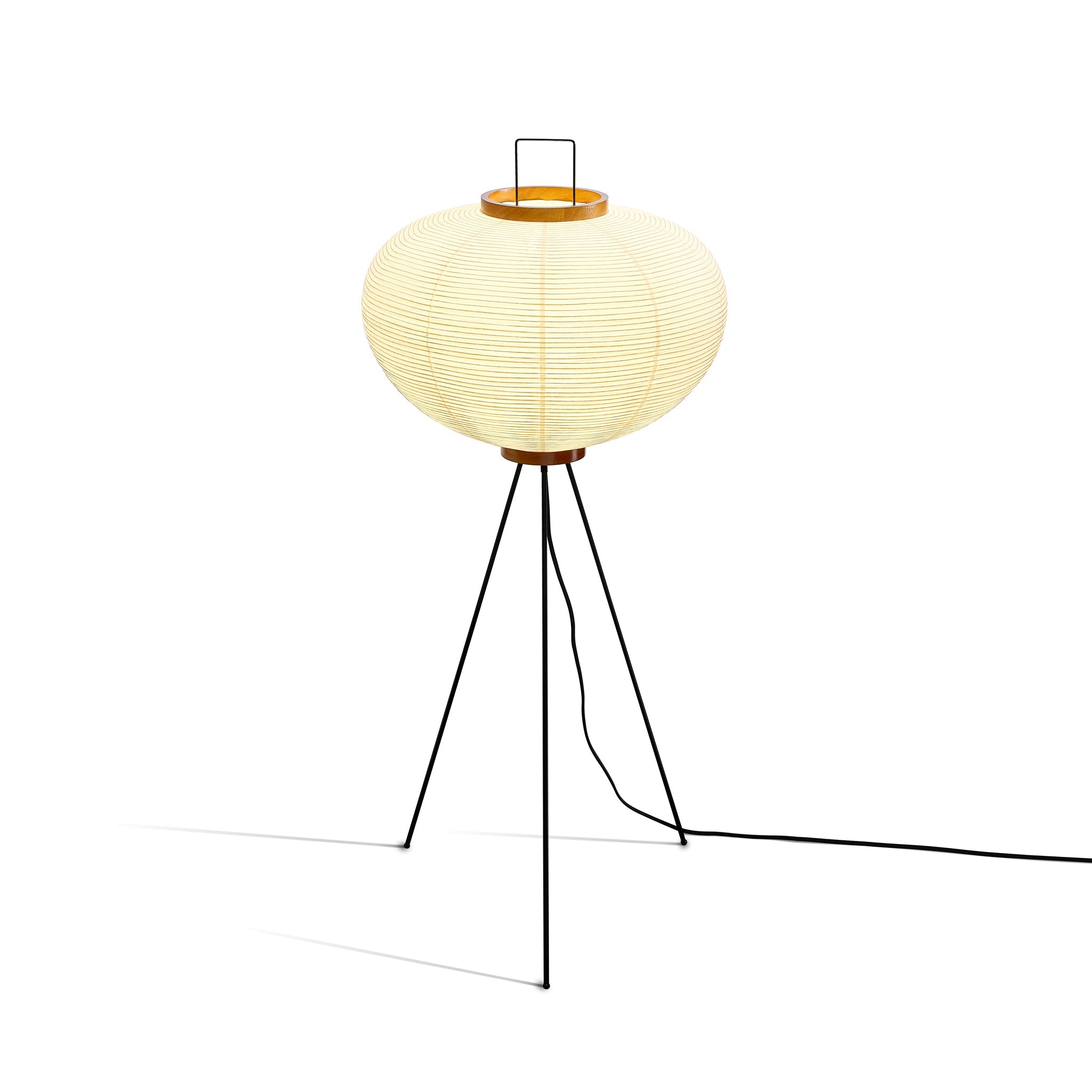 Serenity Glow Washi Paper Floor Lamp