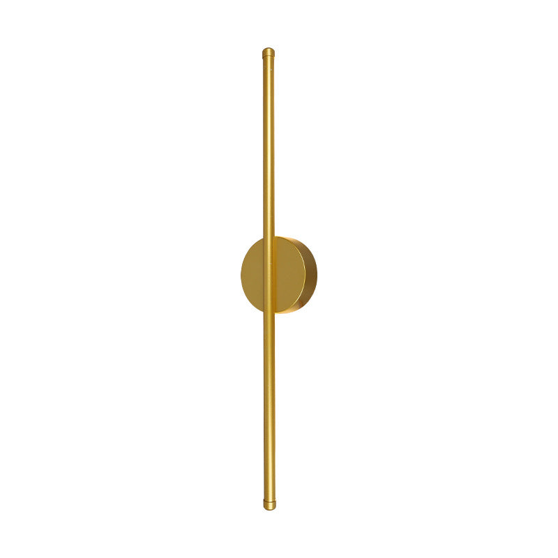 SLIM BLACK BAR WALL LAMP