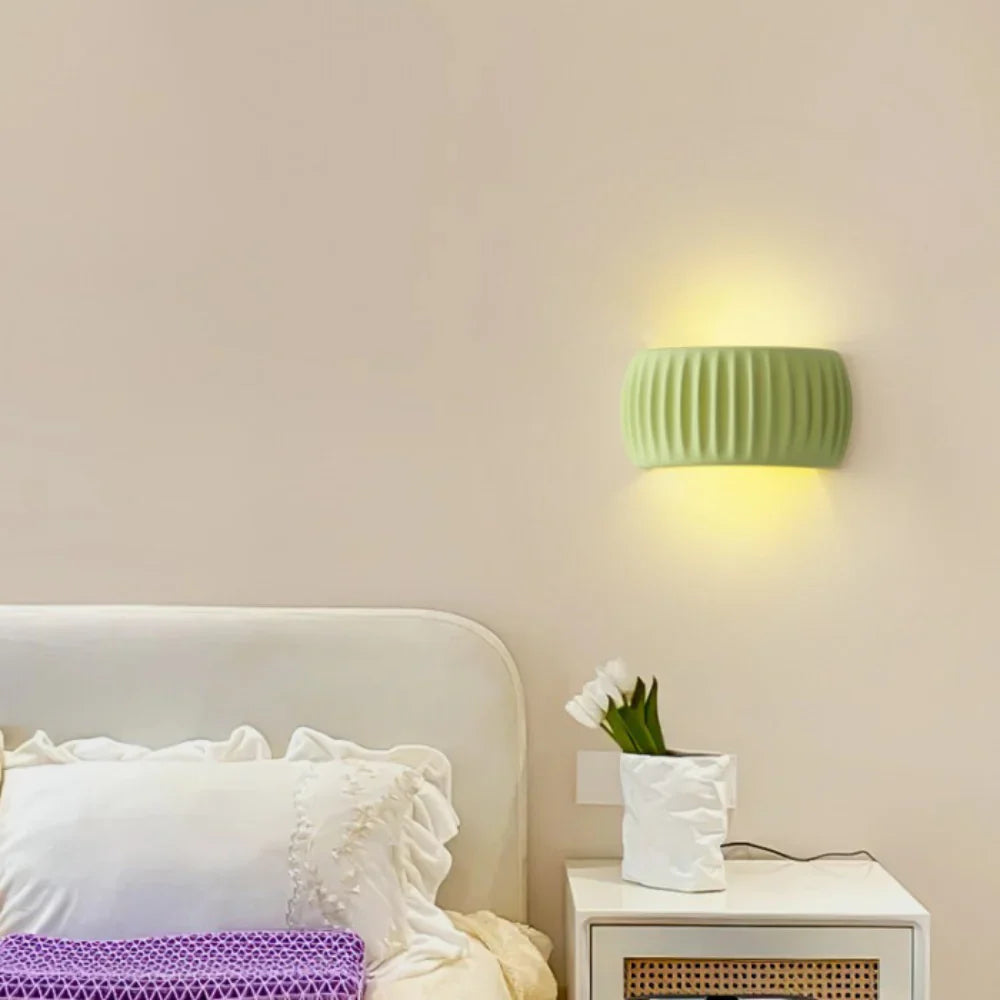 The Sun of Art Deco Resin Wall Light