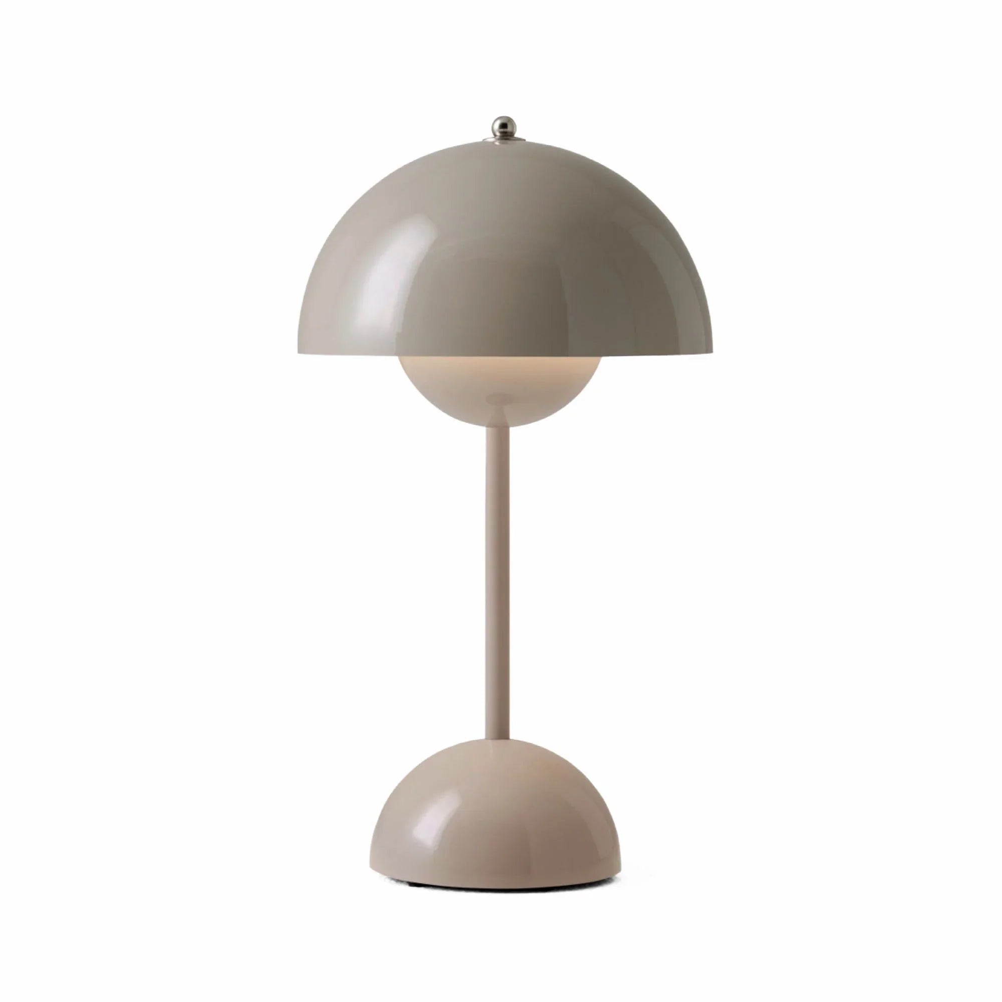 TAUPE DOME TABLE LAMP