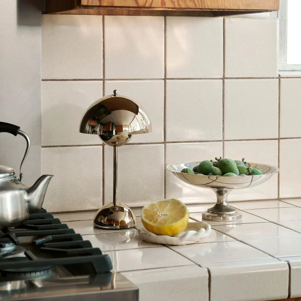 TAUPE DOME TABLE LAMP