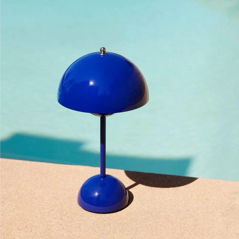 TAUPE DOME TABLE LAMP