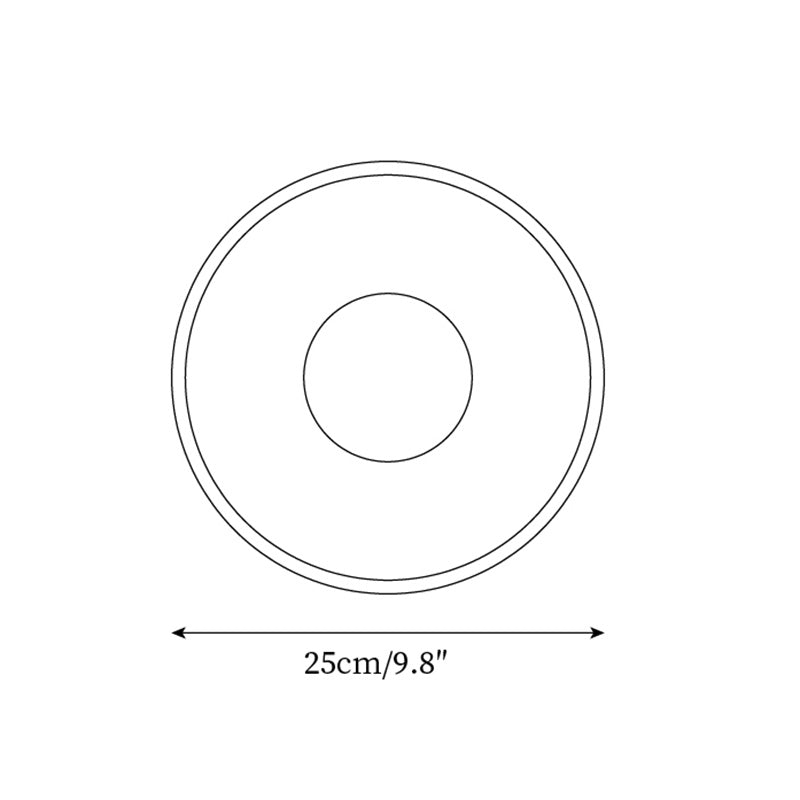 TRAVERTINE RING WALL LAMP