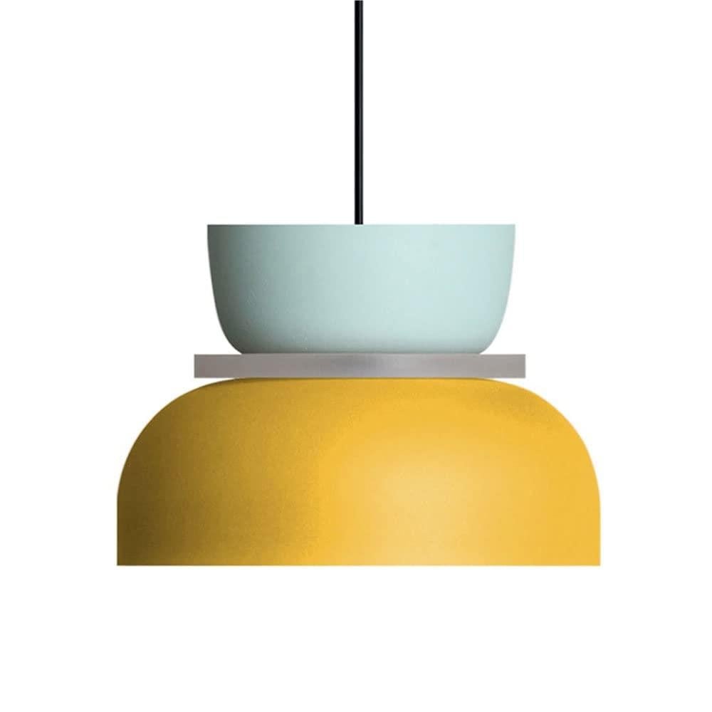 TWO-TONE STACKED BOWL PENDANT