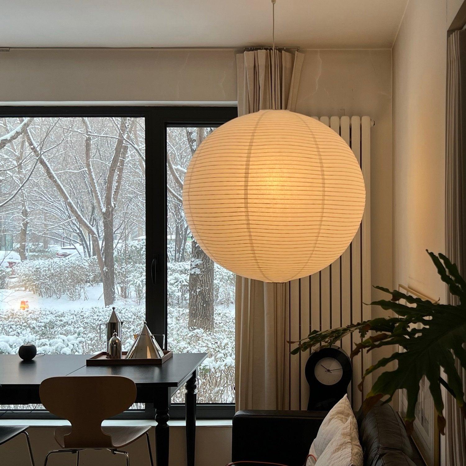 WASHI PAPER GLOBE PENDANT