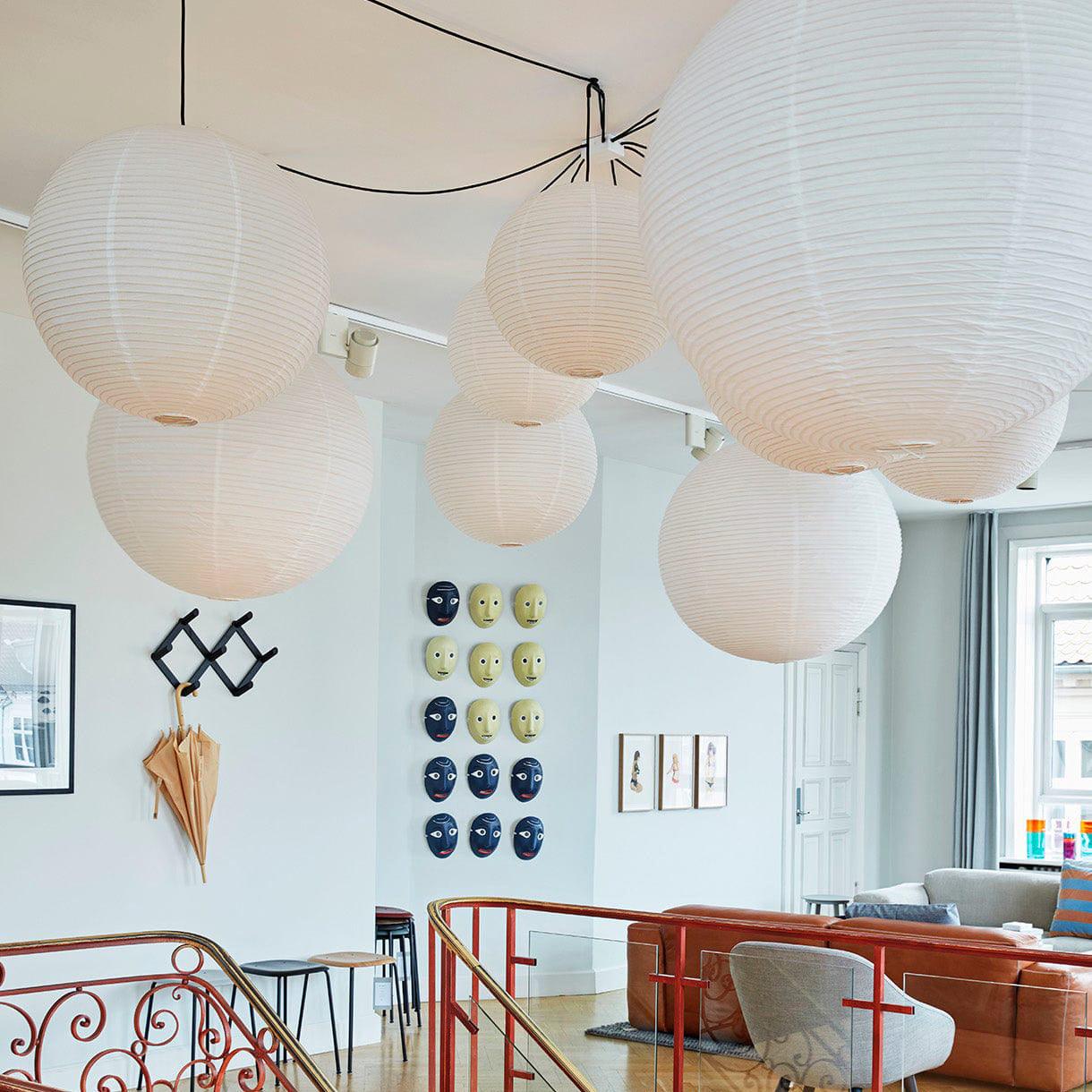WASHI PAPER GLOBE PENDANT