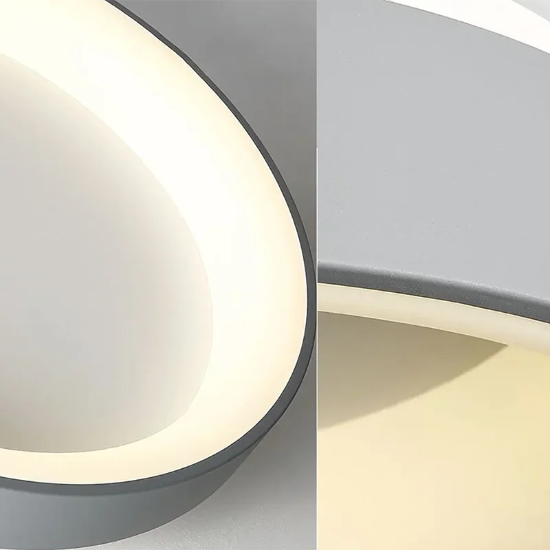 WHITE DRUM CEILING LAMP