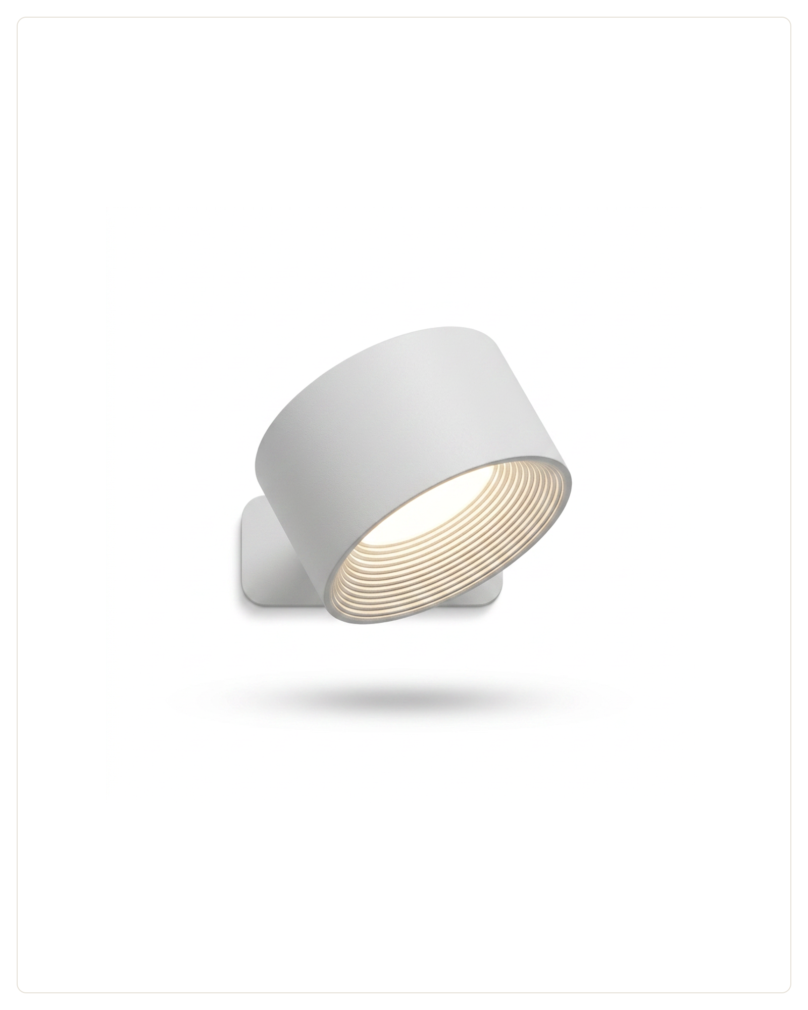 Wireless Magnetic Wall Lamp in White