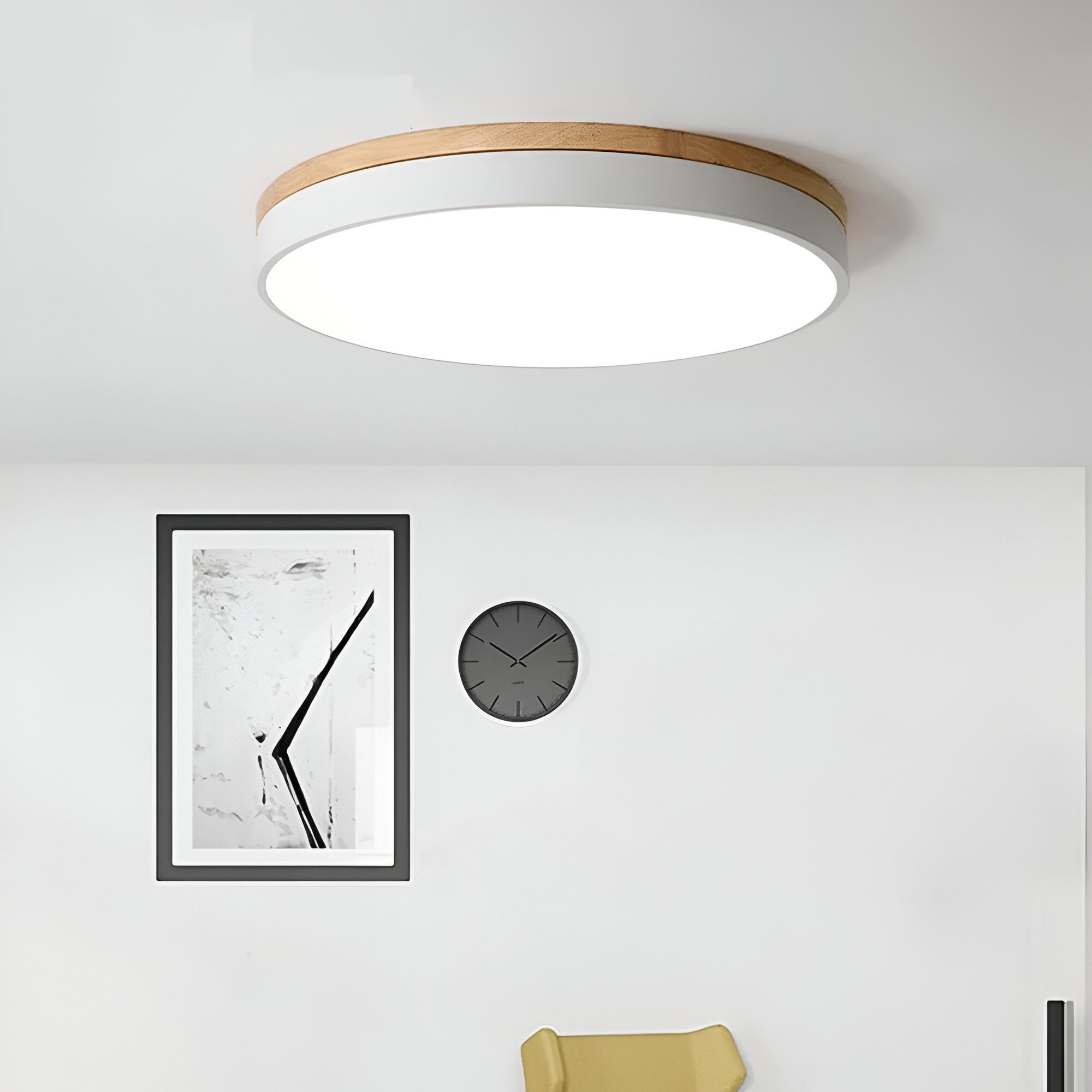 WOOD BAND CEILING LAMP