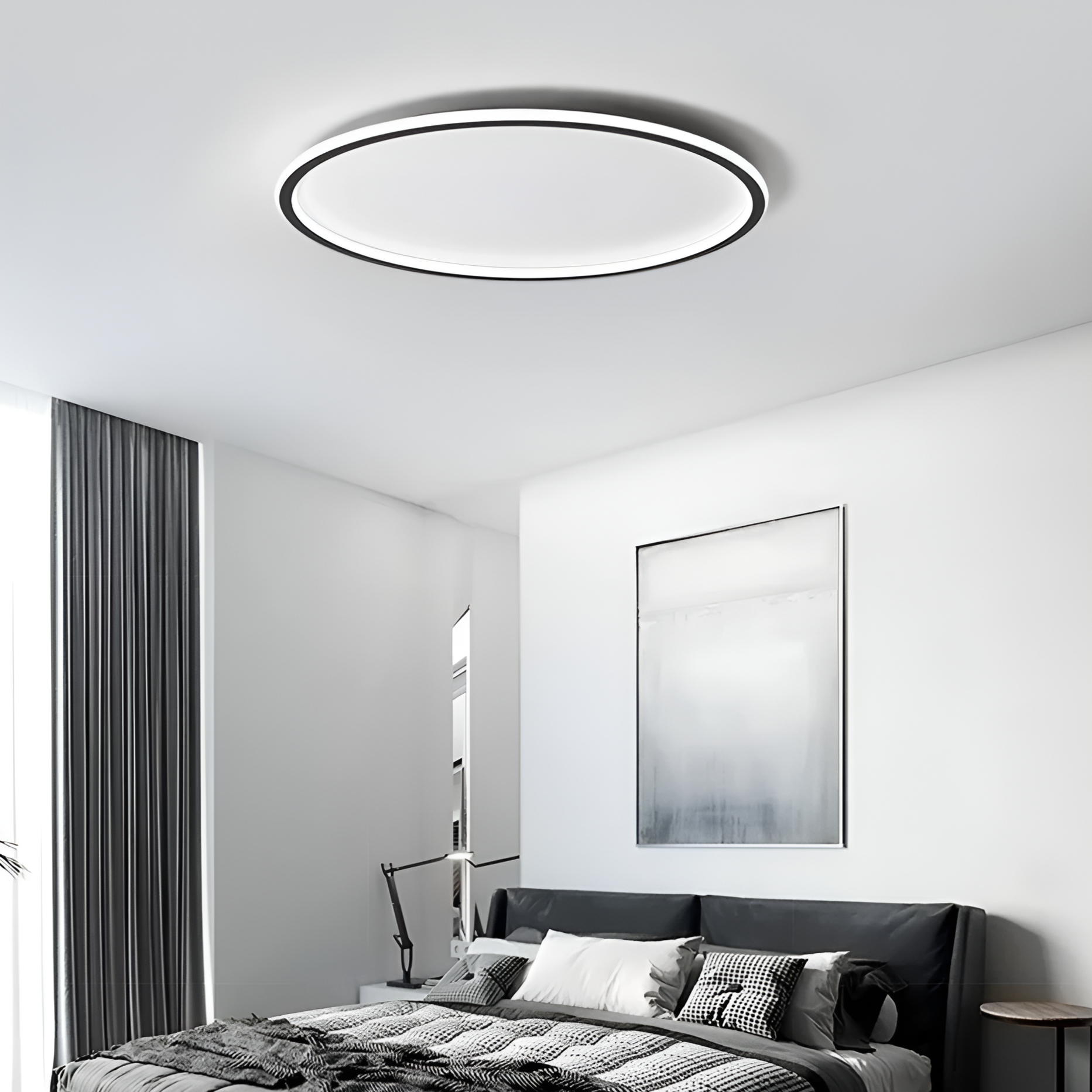 Super Slim Nordic Metal LED Ceiling Light