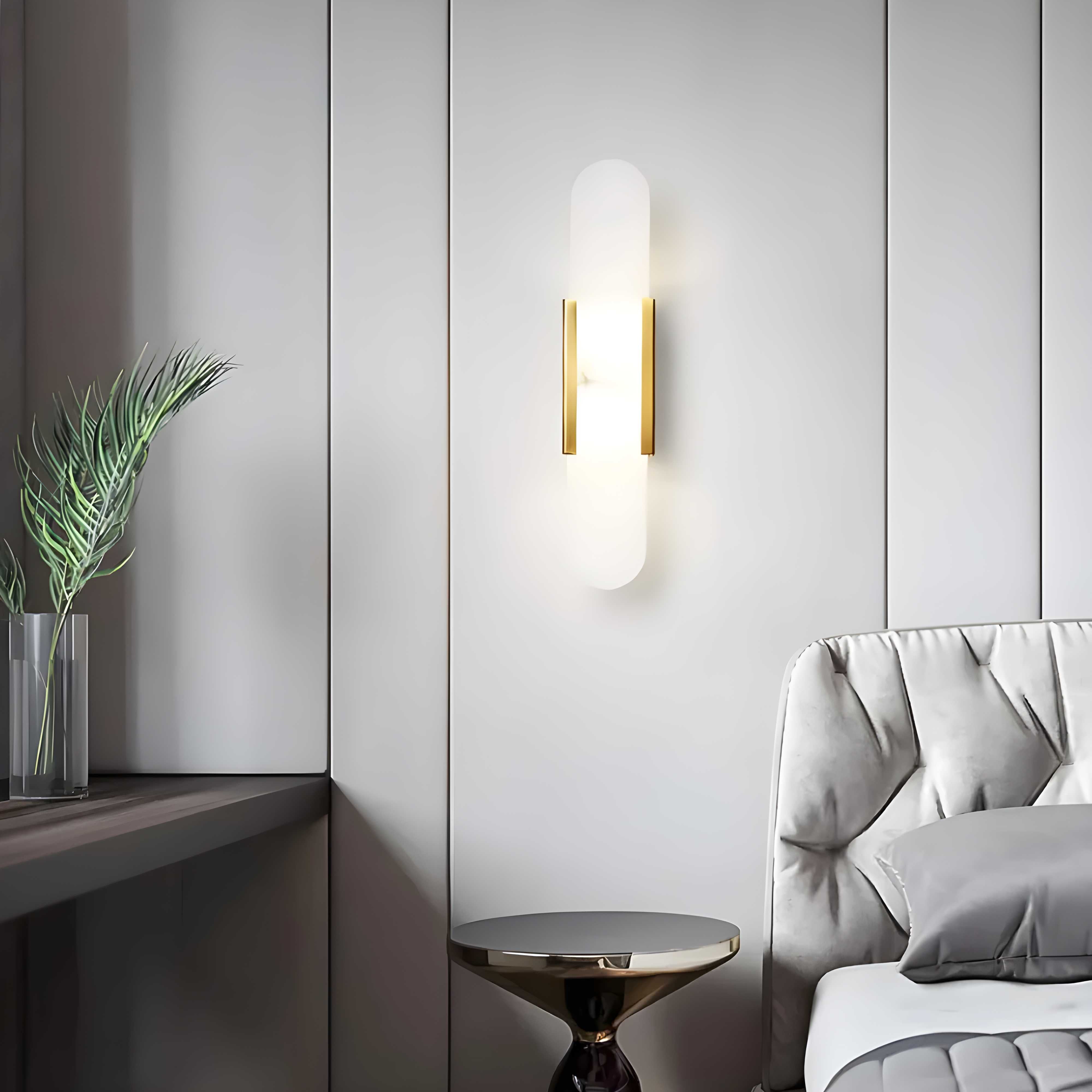 Nordic Alabaster Natural Wall Light